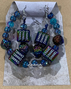 Designer Bracelet & Earrings