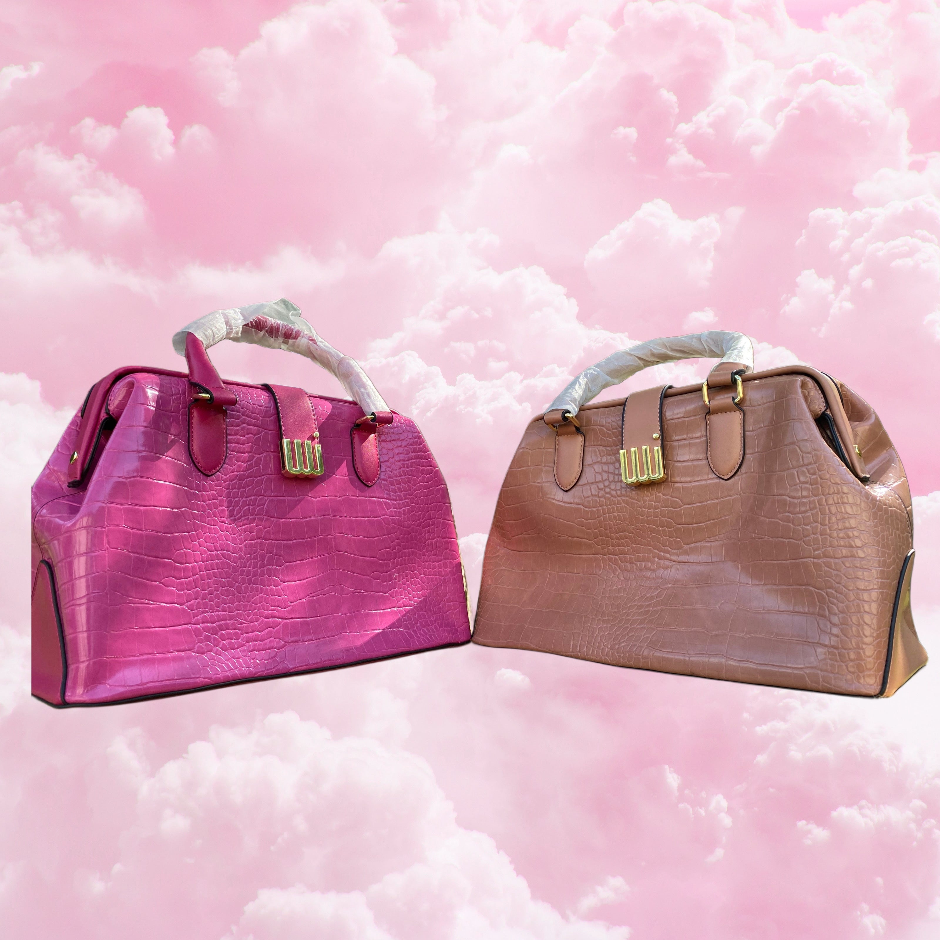 Pink Handbags - Medium