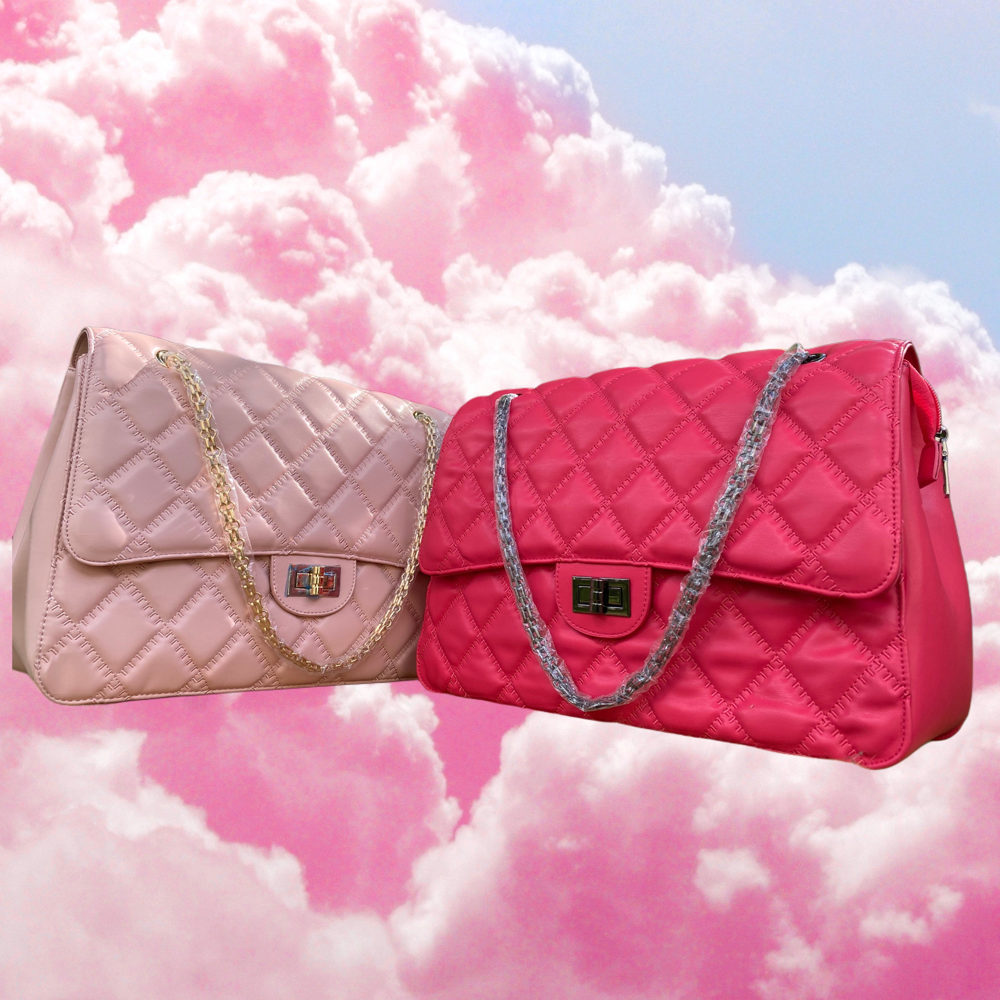 Pink Handbags - Large