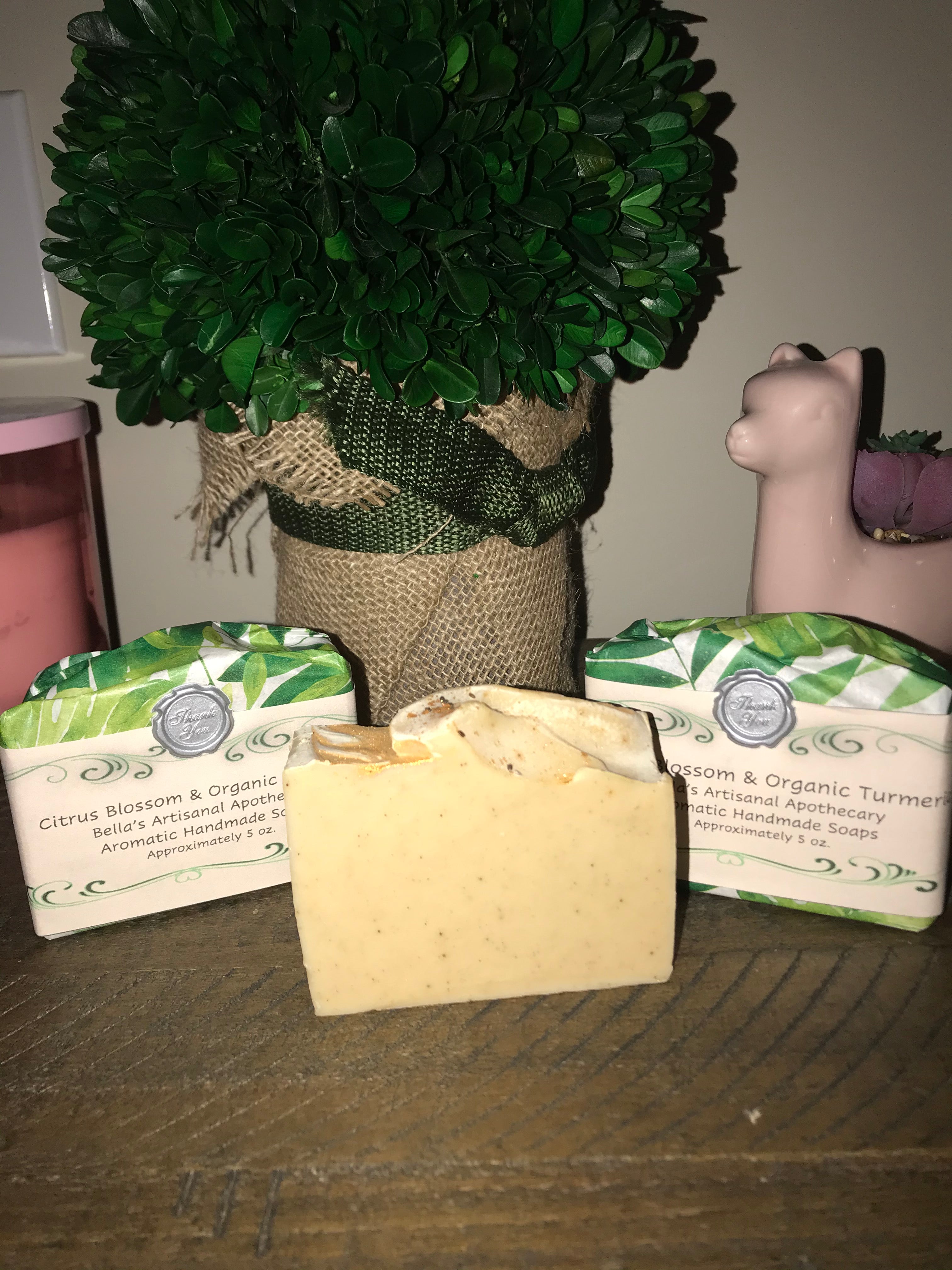 Citrus Blossom & Organic Turmeric - Organic Soap